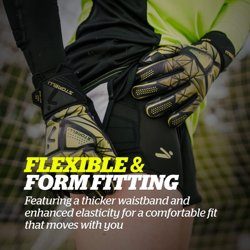 Storelli Womenâ€™s BodyShield Impact Sliders 2, High-Impact Protection, Sweat-Wicking, UV-Resistant Athletic Undershorts for Soccer & Heavy-Duty Sports, Black, Extra Small - Image 3